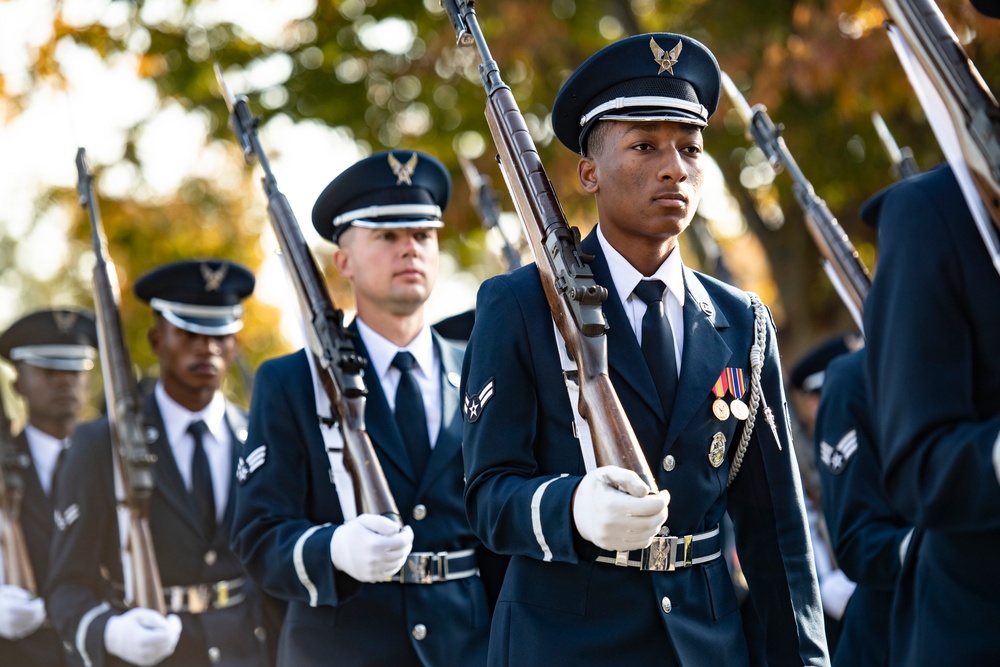 A Joint Procession and Aerial Review in Honor of the Tomb of the Unknown Soldier Centennial Commemoration
