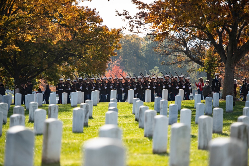 A Joint Procession and Aerial Review in Honor of the Tomb of the Unknown Soldier Centennial Commemoration