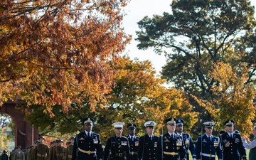 A Joint Procession and Aerial Review in Honor of the Tomb of the Unknown Soldier Centennial Commemoration