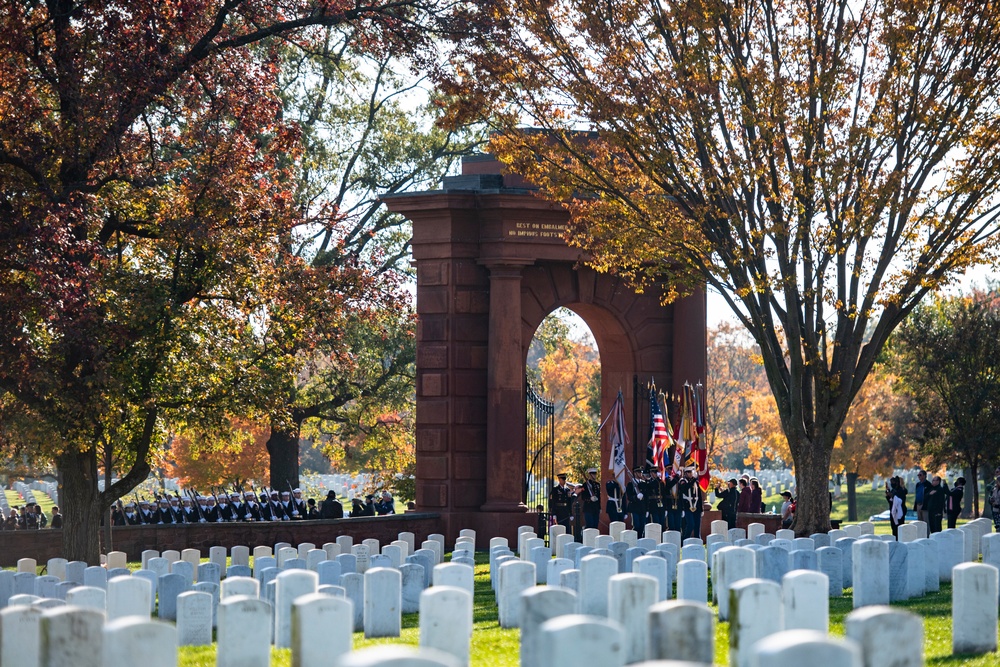 A Joint Procession and Aerial Review in Honor of the Tomb of the Unknown Soldier Centennial Commemoration