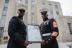 City of Houston Proclamation of Marines Day [Image 5 of 6]