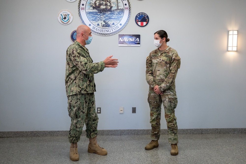 SSG Ashley Monreal Award Ceremony