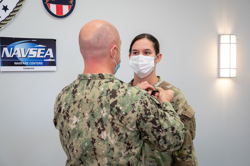 SSG Ashley Monreal Award Ceremony
