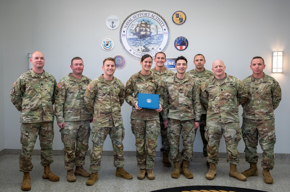 SSG Ashley Monreal Award Ceremony