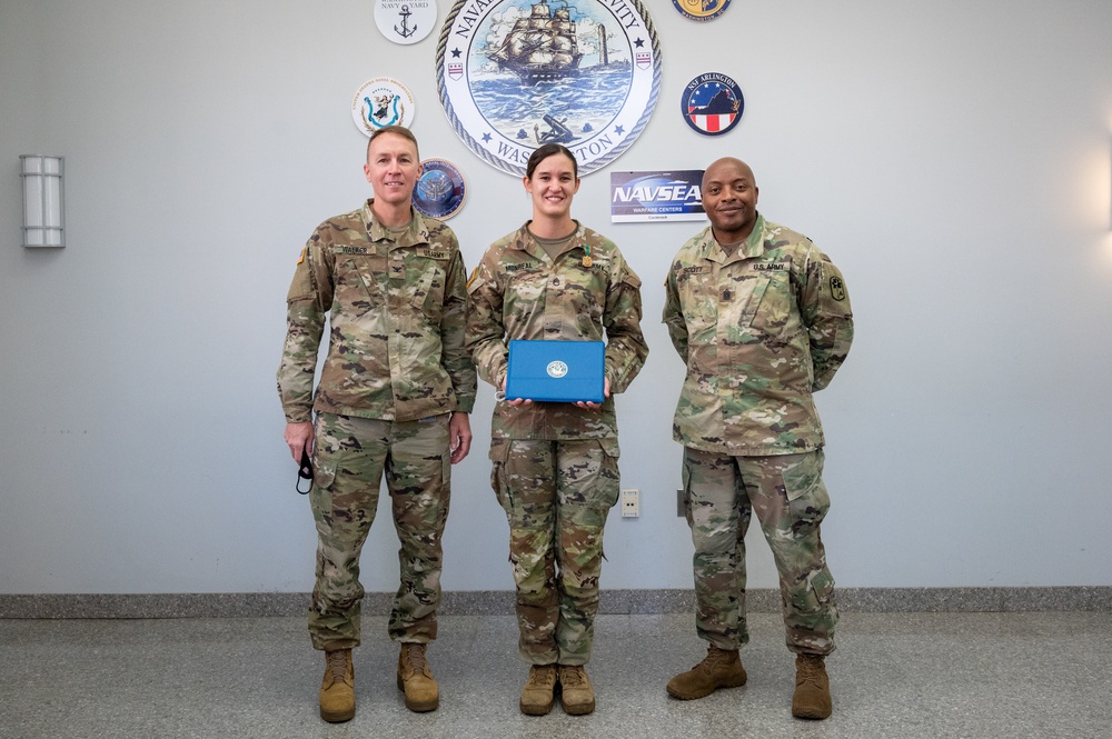 SSG Ashley Monreal Award Ceremony