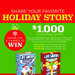 Exchange Shoppers Can Share Their Holiday Stories for Chance to Win $1,800 in Gift Cards