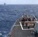 USS Chafee (DDG 90) Prepares For Replenishment-At-Sea