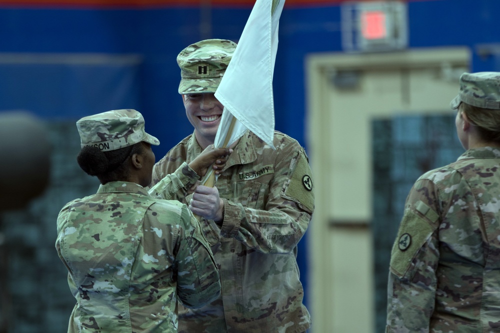 'Spears Ready' headquarters company changes command