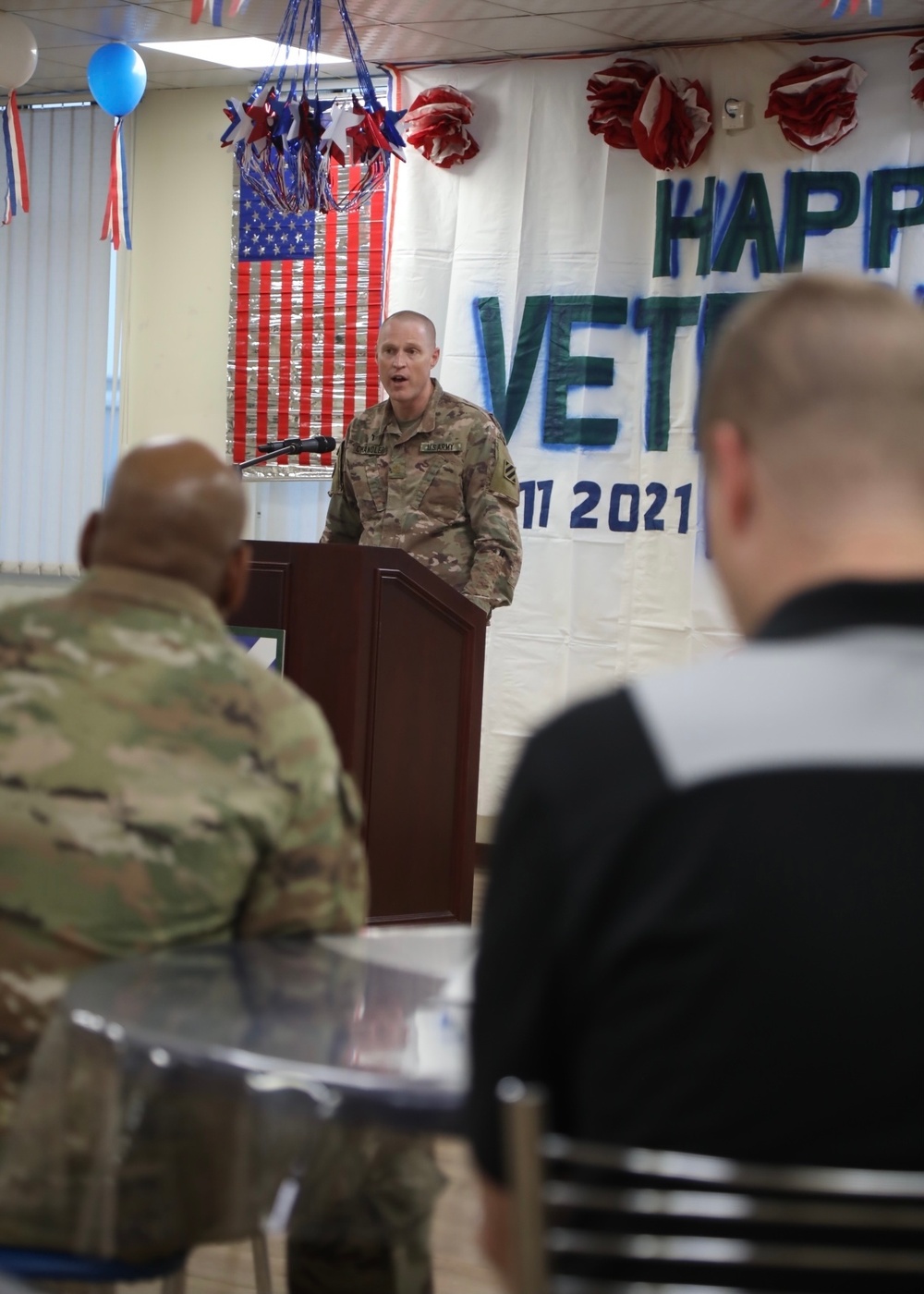 Camp Arifjan holds Veterans Day prayer breakfast