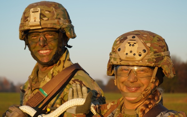 101st Airborne Division (Air Assault) Commanding General and Command Sergeant Major