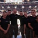 Cleveland Marines attend Cavs Game