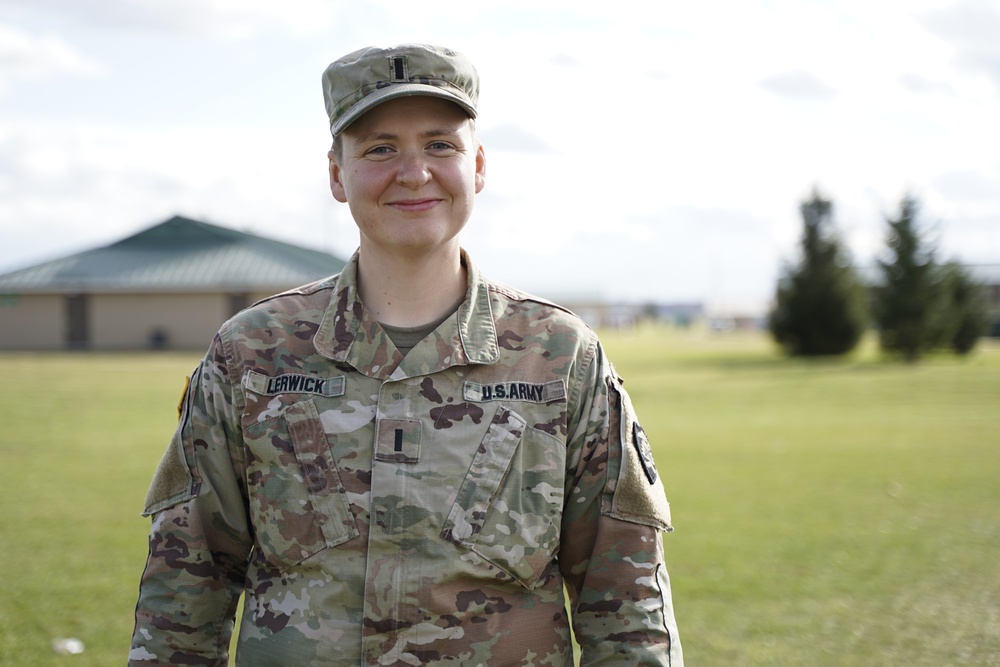 Task Force Atterbury: 1st Lt. Kara Lerwick leads Oregon Army National Guard engineers' support to Operation Allies Welcome