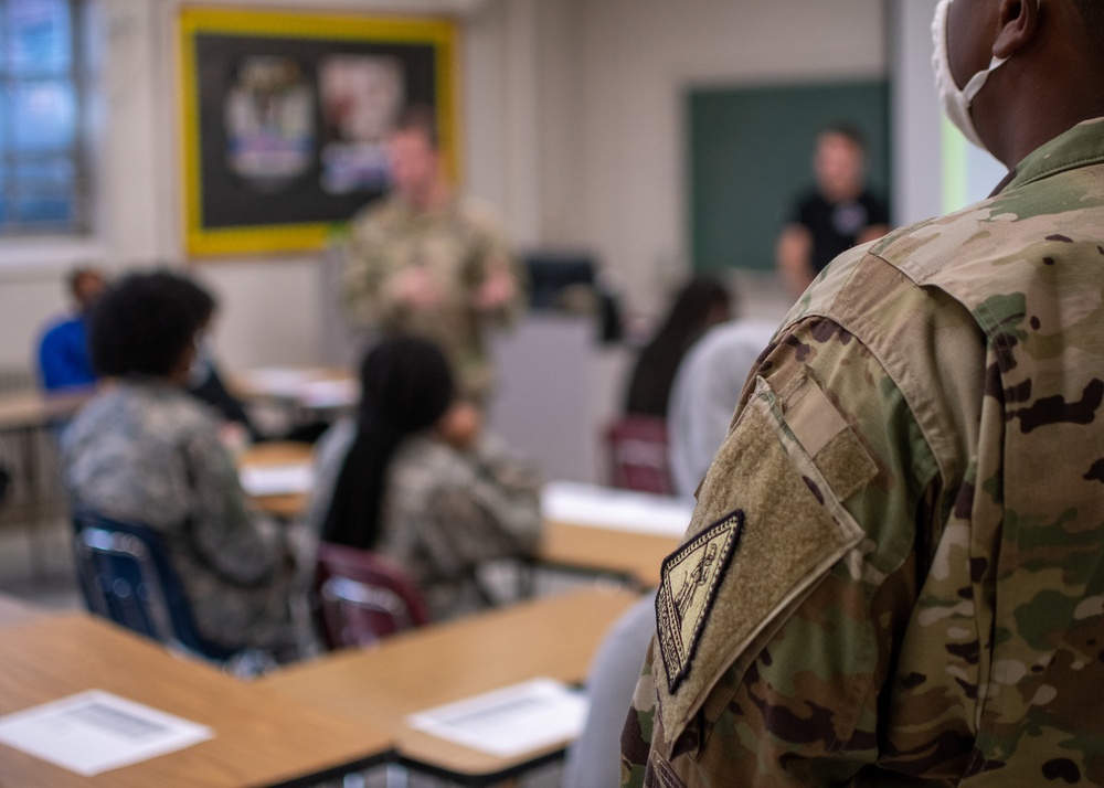 NCARNG RRB &amp; ECU ROTC Host GuardX