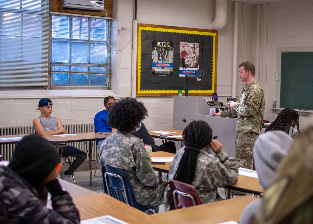 NCARNG RRB &amp; ECU ROTC Host GuardX