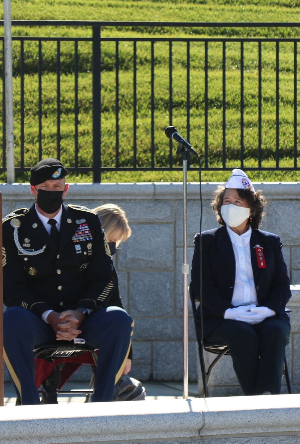 63rd Readiness Division’s Command Sergeant Major speaks at Veterans’ Day Observance