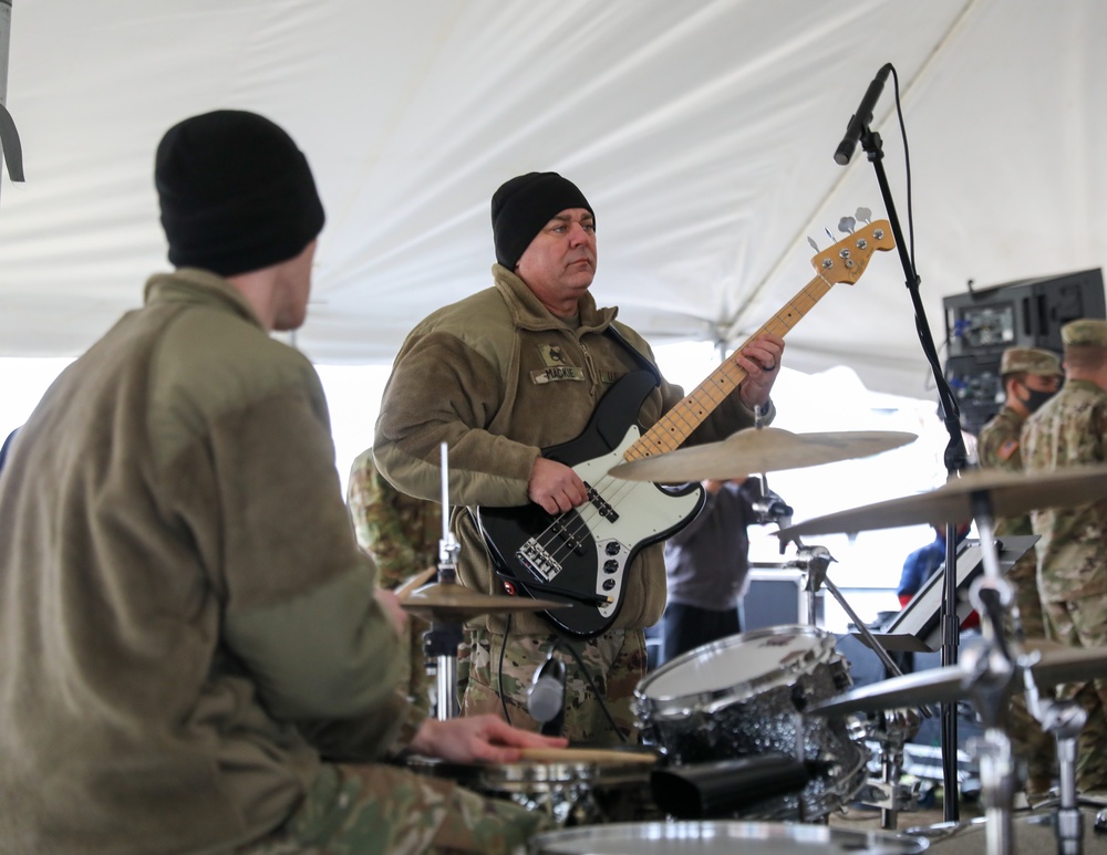 Task Force Atterbury: 399th Army Band entertains Afghan guests