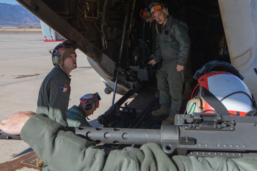 Marines train in the Rocky Mountains: Combat Insertion