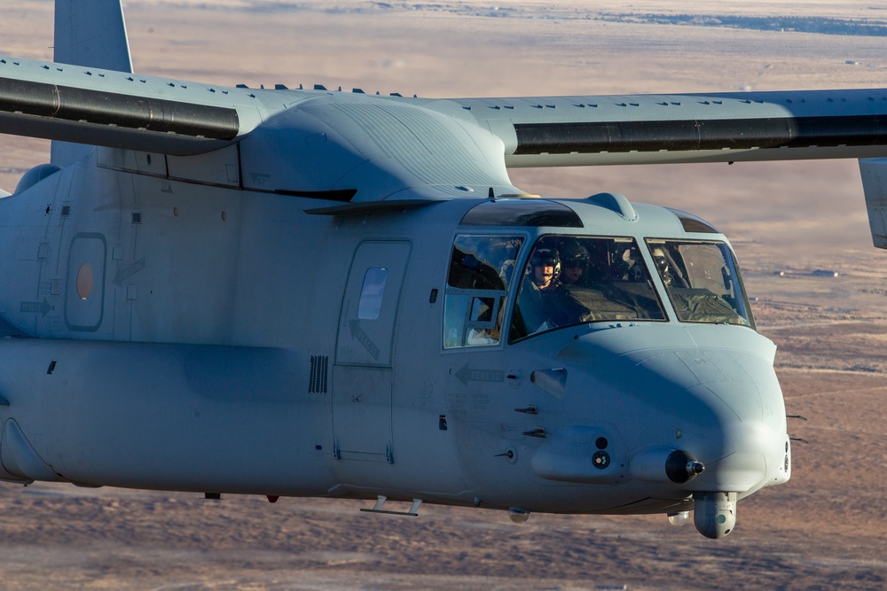 Marines train in the Rocky Mountains: Combat Insertion