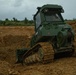 Marines with 9th ESB conduct entrenching exercise