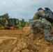 Marines with 9th ESB conduct entrenching exercise