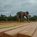 Marines with 9th ESB conduct entrenching exercise