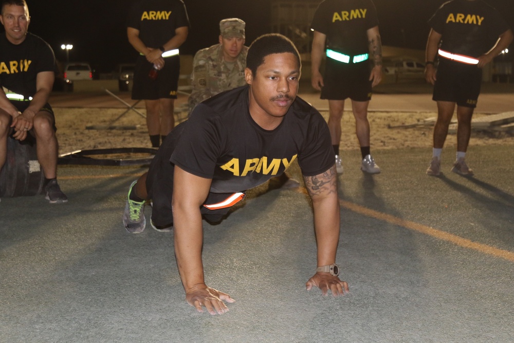 111th TEB Soldiers Compete in Quarterly Best Warrior Competition