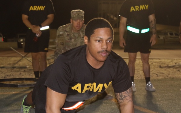 111th TEB Soldiers Compete in Quarterly Best Warrior Competition