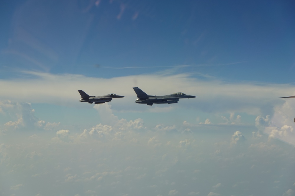 9EBS B-1 conducts Presence Patrol