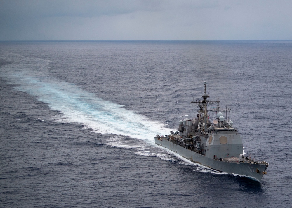 USS Shiloh Underway in 7th Fleet
