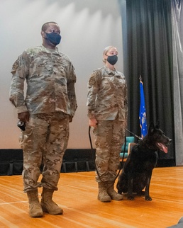 436th SFS retires MWDs
