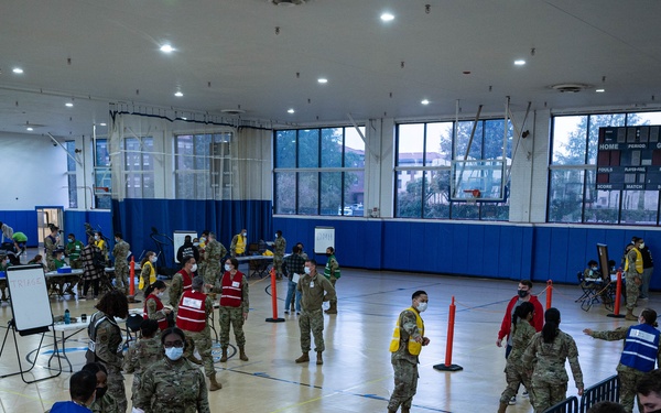 Ready Eagle Point of Distribution exercise