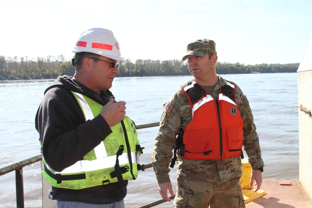 Physical Support Chief and Deputy Commander on Dredge Goetz