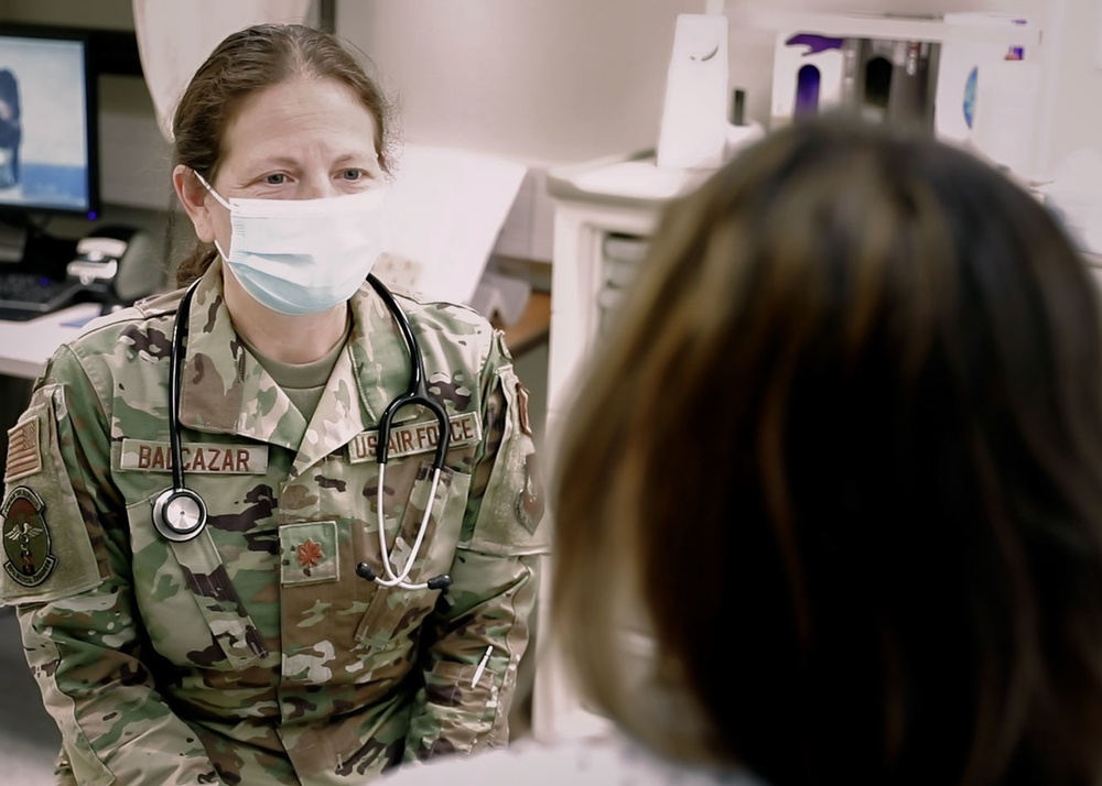 Air Force midwife serving at LRMC recalls battle with breast cancer