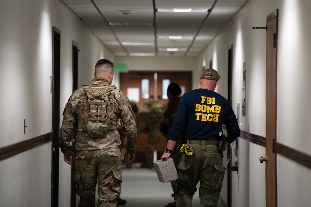 60th SFS conducts K-9 unit training with local law enforcement agencies