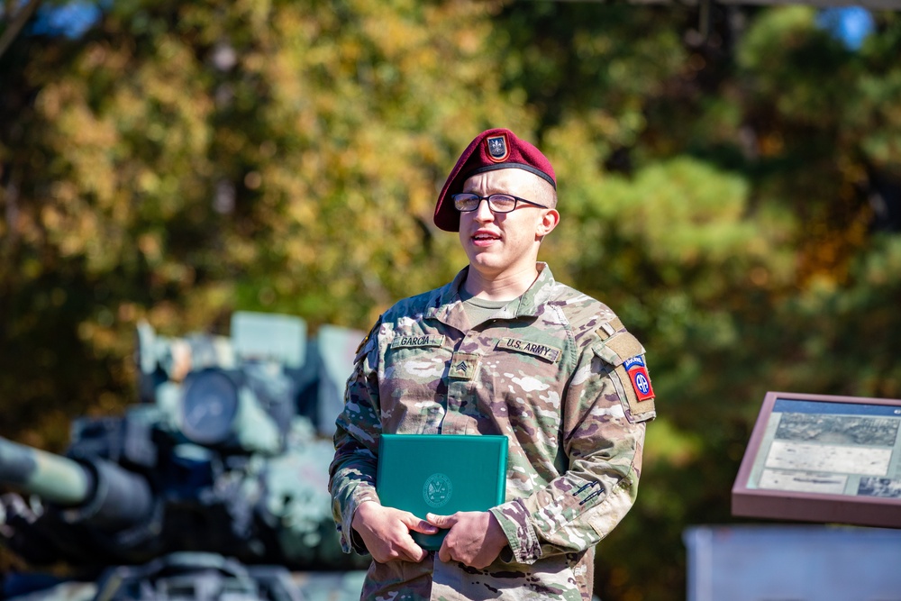 Sgt. Hunter Garcia Promotion Ceremony