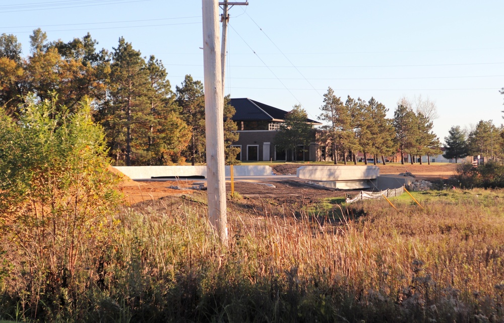 New bridge at Fort McCoy