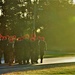 Wisconsin Challenge Academy cadets hold morning march at Fort McCoy