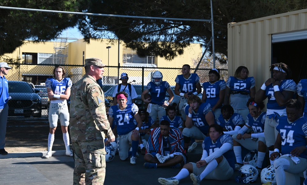 Allan Hancock College Football Military Appreciation Game