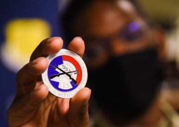 Goodfellow graduates newest ceremonial guardsman