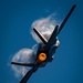 Lightning strikes over California International Airshow
