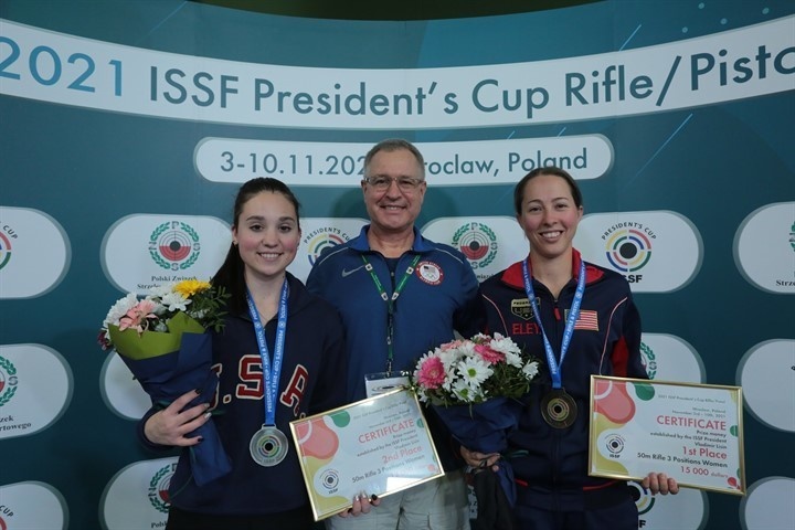 US wins Gold &amp; Silver in 50m Rifle, Soldier is Gold Medalist