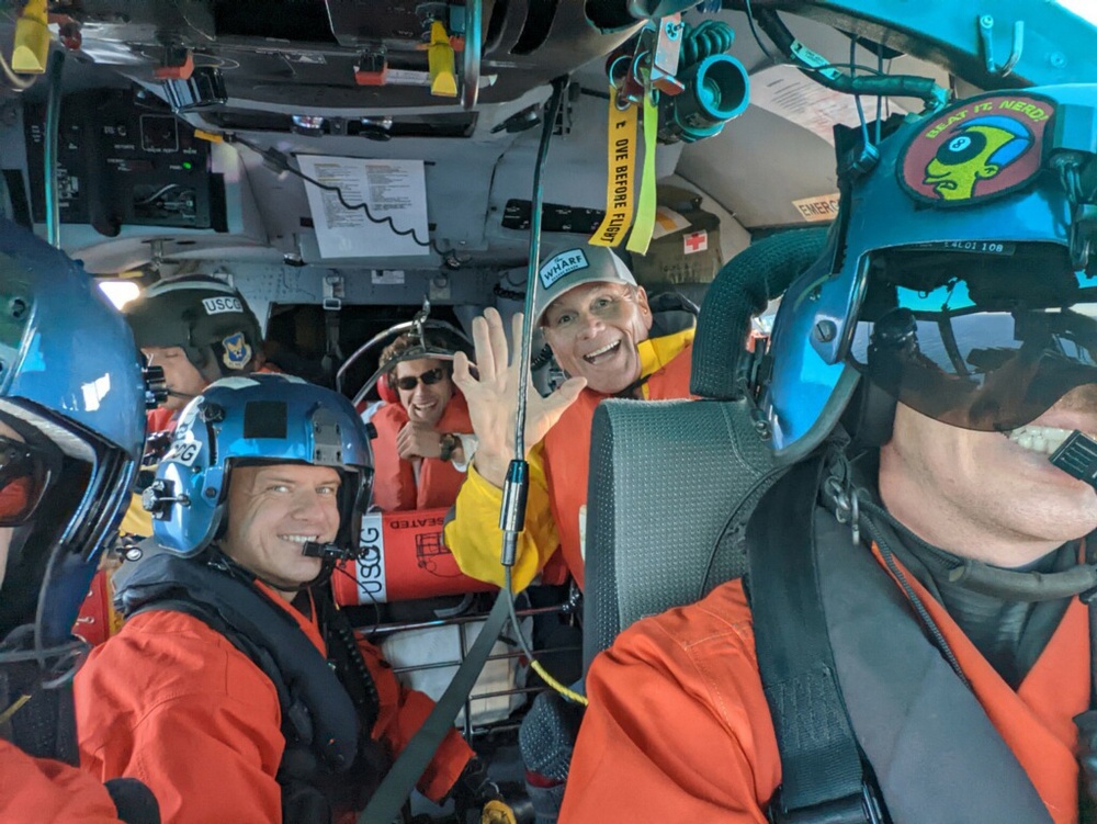 Coast Guard rescues 3 from vessel taking on water 46 miles east of Winyah Bay