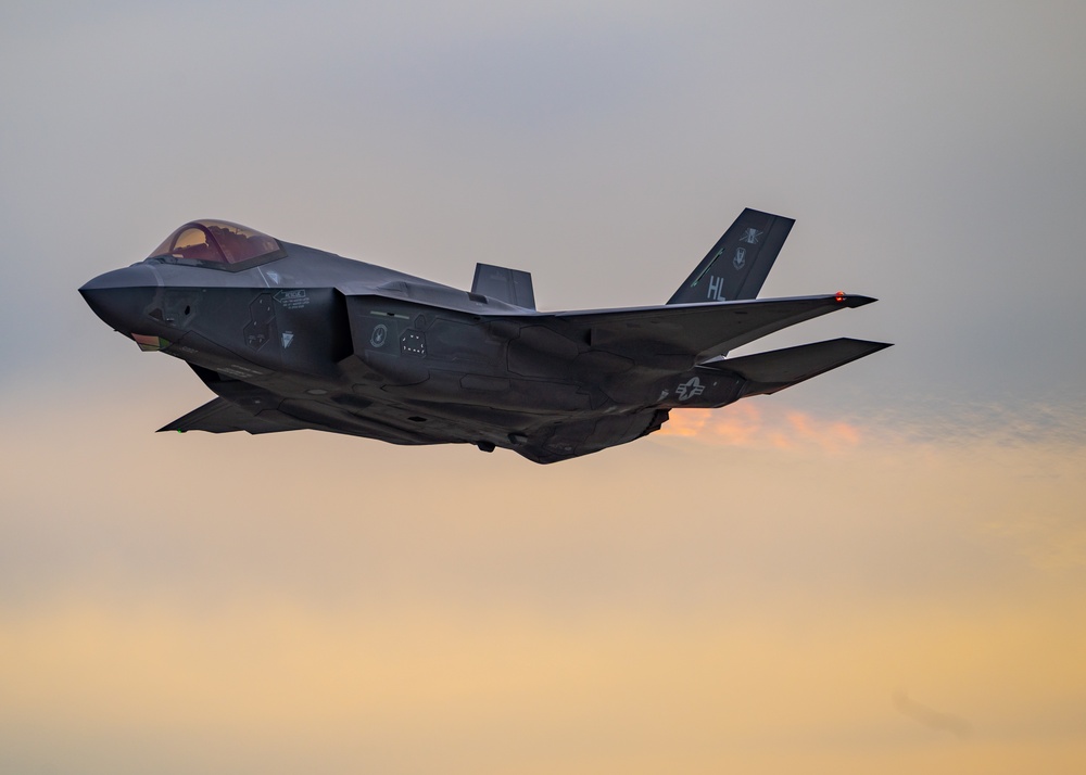 F-35A Demo Team at the 2021 California International Air Show