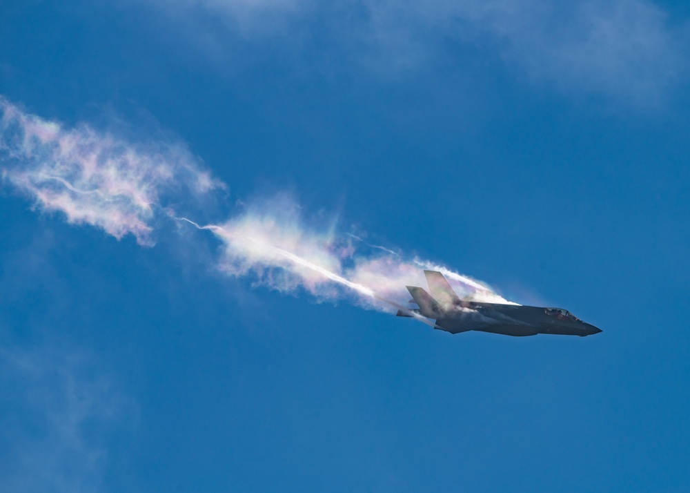 F-35A Demo Team at the 2021 California International Air Show