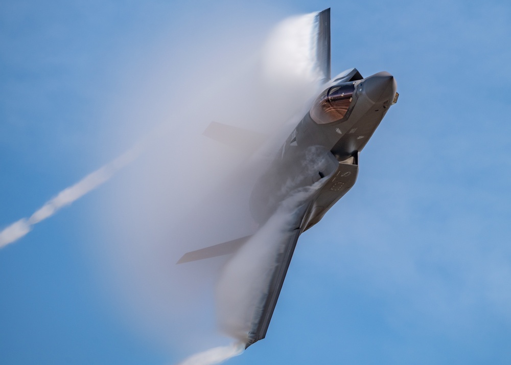 F-35A Demo Team at the 2021 California International Air Show