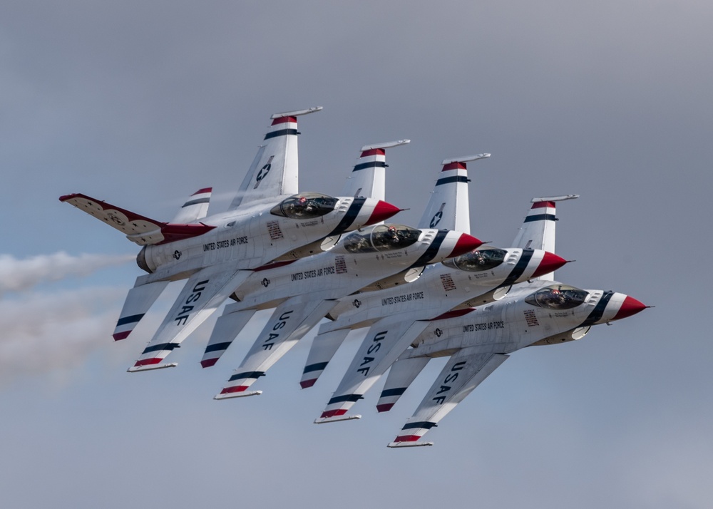 F-35A Demo Team at the 2021 California International Air Show