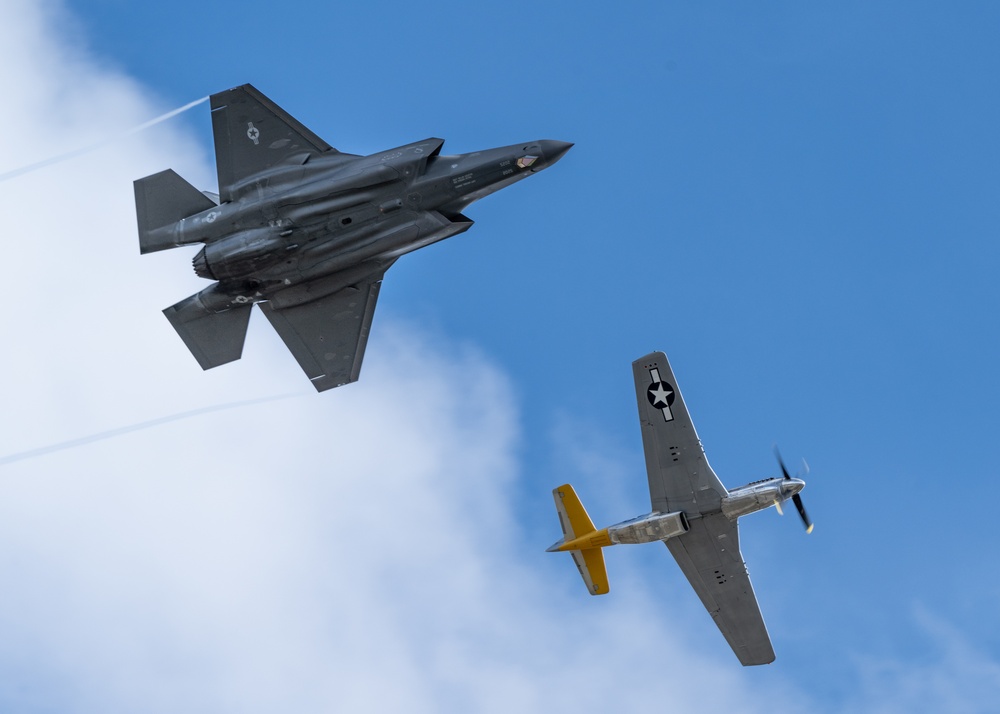 F-35A Demo Team at the 2021 California International Air Show