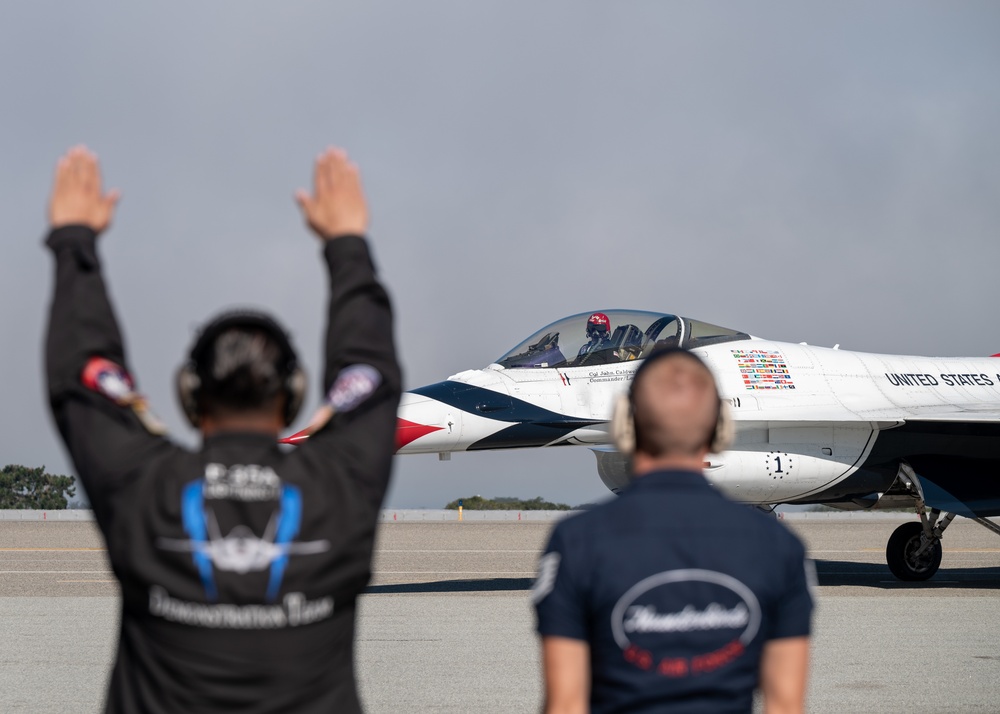 F-35A Demo Team at the 2021 California International Air Show