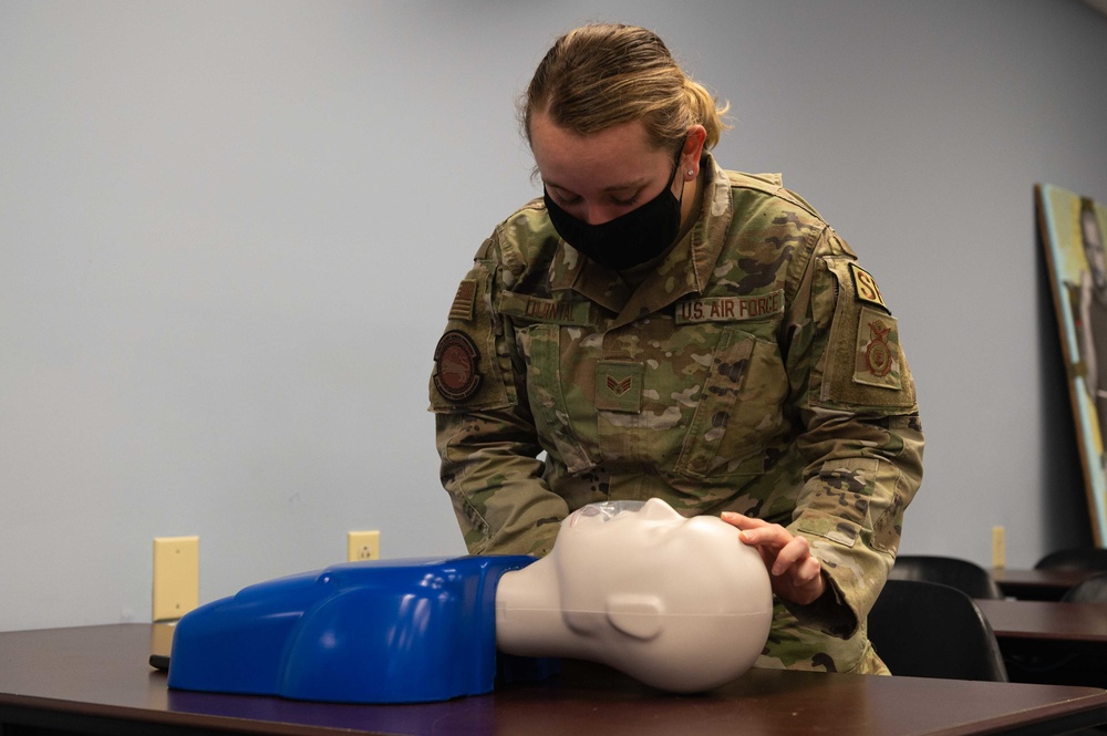 4 SFS Airmen earn CPR Certification