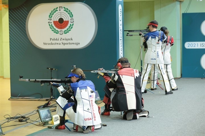 US Soldier and Hungarian marksmen win Gold Medal at ISSF President's Cup